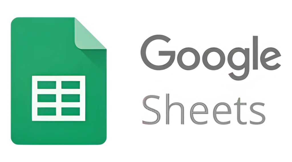 Google Sheets logo and branding