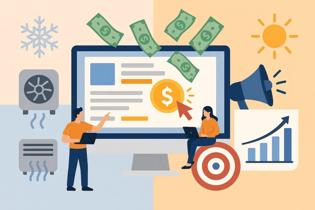 Digital marketing for HVAC revenue growth